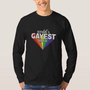 Gayest Uncle Lgbt Pride Guncle Proud Gay T-Shirt