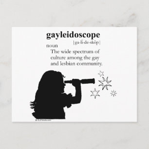 GAYLEIDOSCOPE POSTKARTE
