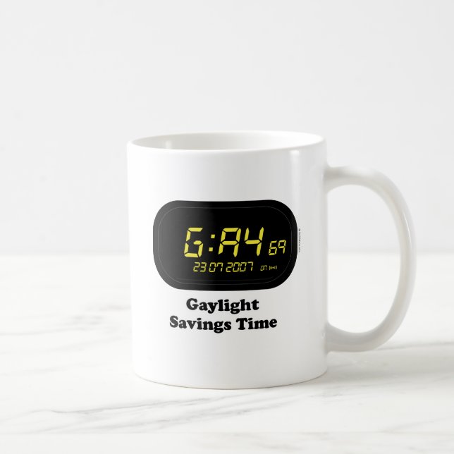 Gaylight Sparzeit Tasse (Rechts)