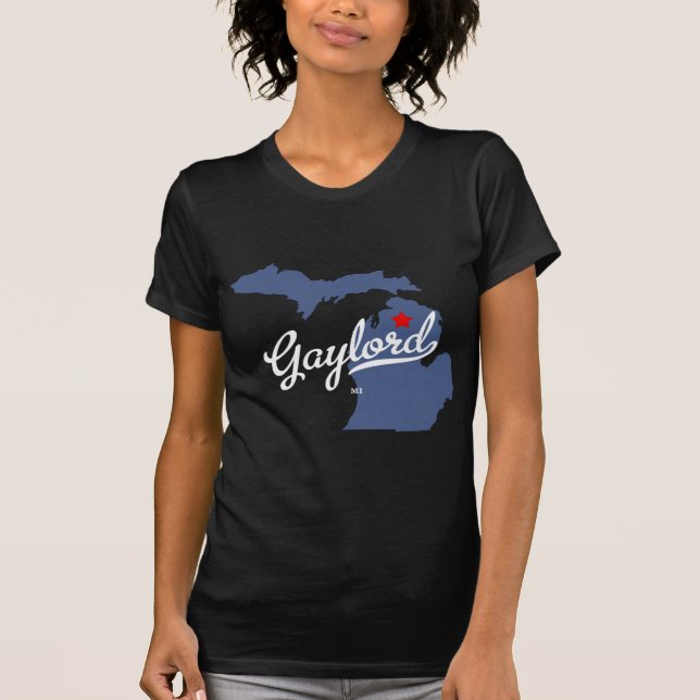 Gaylord Michigan MI Shirt (Vorderseite)