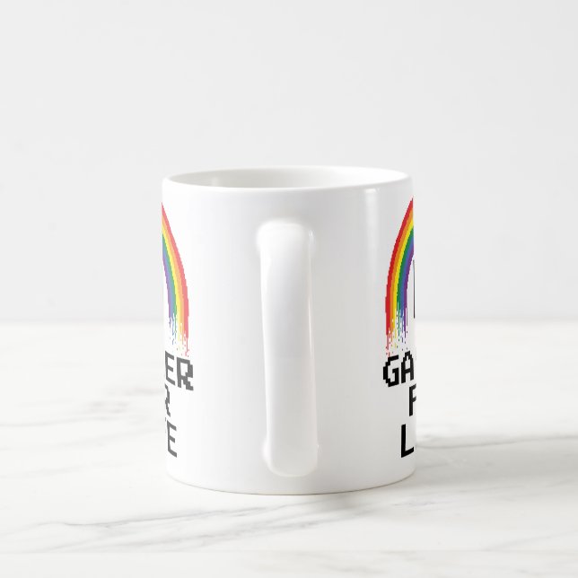 Gaymer für Leben-Tasse Kaffeetasse (Henkel)