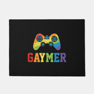 Gaymer LGBT Pride Geek Nerd Game Lover Fußmatte