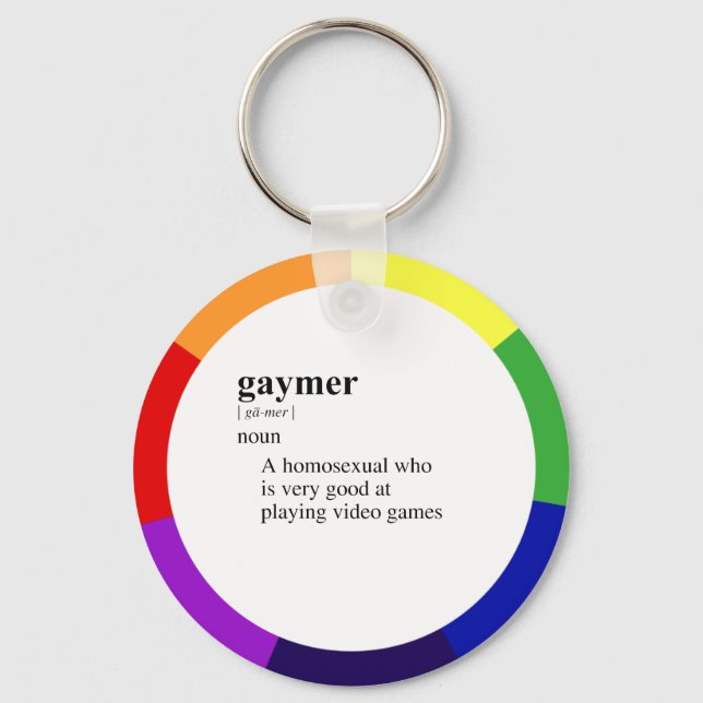 GAYMER SCHLÜSSELANHÄNGER (Vorderseite)