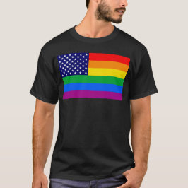Gaymerican Pride Flag T-Shirt