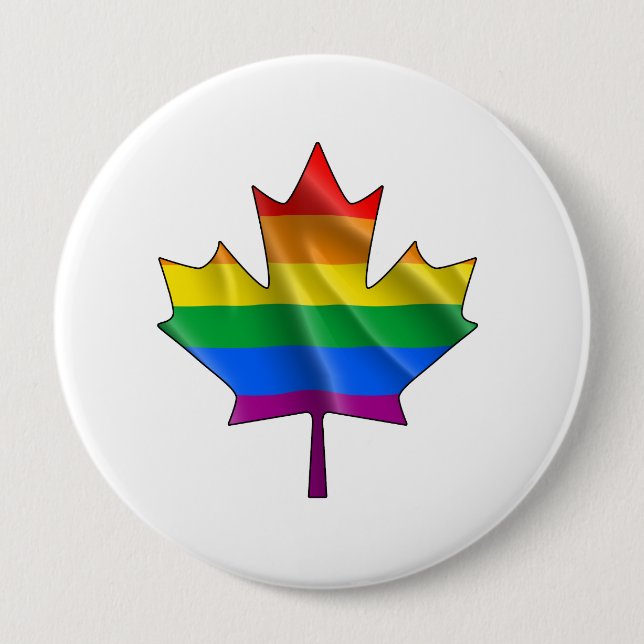 GAYNADIAN AHORNBLATT BUTTON (Vorderseite)