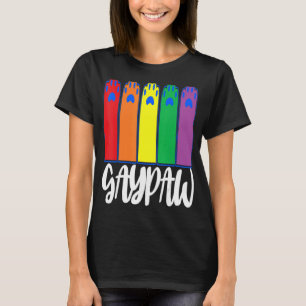 Gaypaw Tiere mögen auch Vielfalt und Liebe Liebe T-Shirt