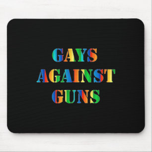 Gays against Guns Rainbow Protest März Resist Mousepad