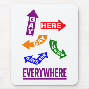 Gays Everywhere mousepad