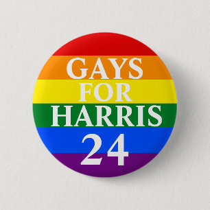 Gays for Harris Button
