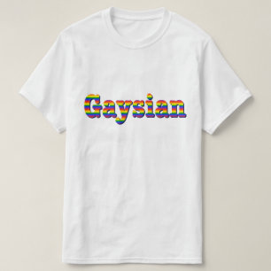 Gaysian Grafik T-Shirt