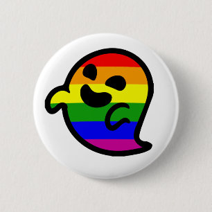 Gaysper- Gay Pridegeist emoji- LGTBI T - Shirt Button