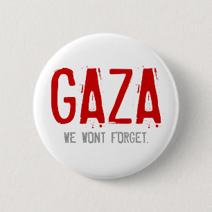 GAZA, KRIEG VON 2008-2009 BUTTON