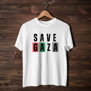 GAZA-T - Shirt für den Menschen gerettet
