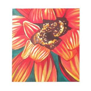 Gazania Wüstenkunst von Sacha Grossel Notizblock