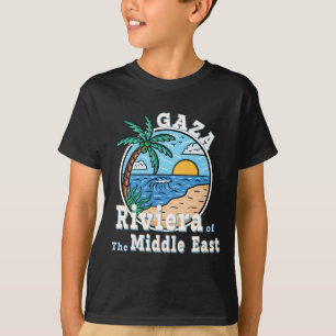 Gazastreifen Riviera des Nahen Ostens Trump T-Shirt