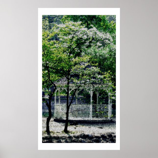 Gazebo Cubism Poster (Vorne)