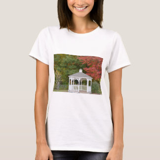 Gazebo - Fall View - New England T-Shirt