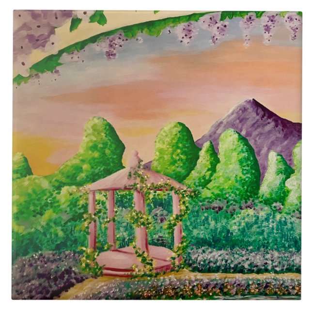 Gazebo Fliese (Vorderseite)