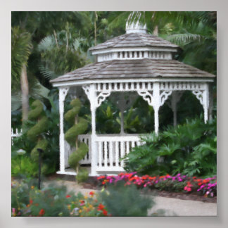 Gazebo Foto Backdrop Poster