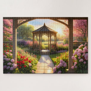 Gazebo im Garten Puzzle