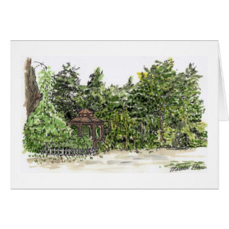 Gazebo in Long Beach Halbinsel Cards