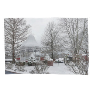 Gazebo und Cannon Kissenbezug