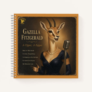 Gazella Fitzgerald Album: eine Parodie Notizbuch