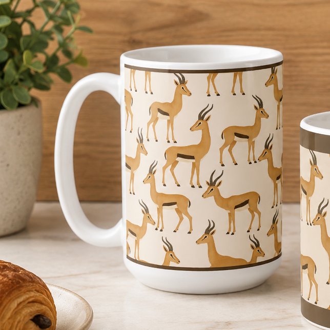 "GAZELLE" 15 OZ. KAFFEE KAFFEETASSE (Von Creator hochgeladen)