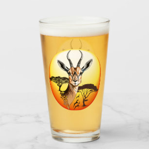Gazelle African Antelope Wild Animal Glas