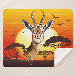 Gazelle African Antelope Wild Animal Sherpadecke