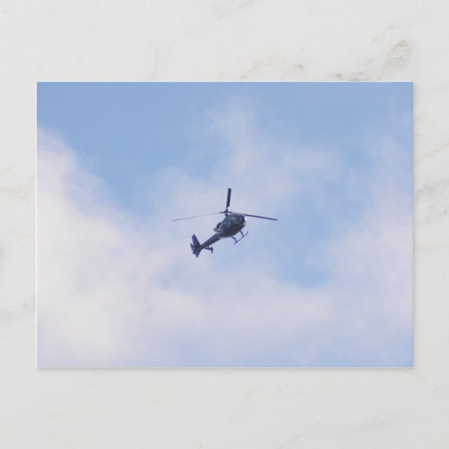 Gazelle Helicopter Postkarte (Vorderseite)