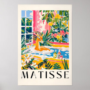 Gazelle in der Badewanne Lustiger Druck, Badezimme Poster