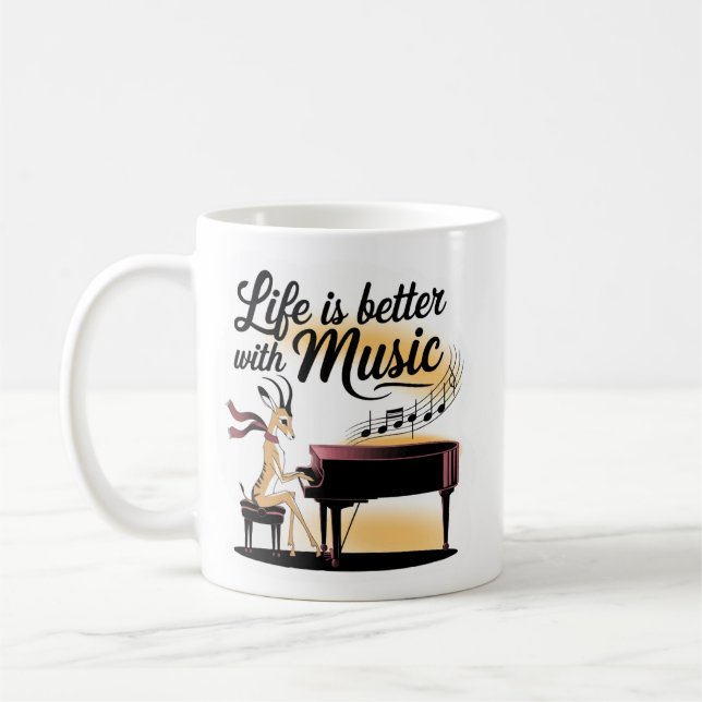 Gazelle Piano Kaffeetasse (Links)