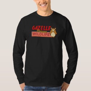 Gazelle Preserve Wildlife Junting Gazelle Deer 1 T-Shirt