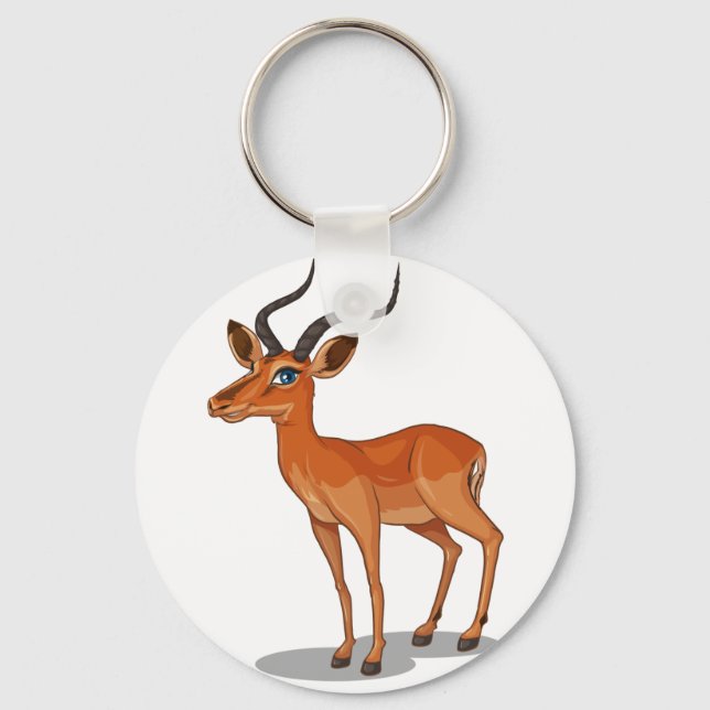 Gazelle Schlüsselanhänger (Vorderseite)