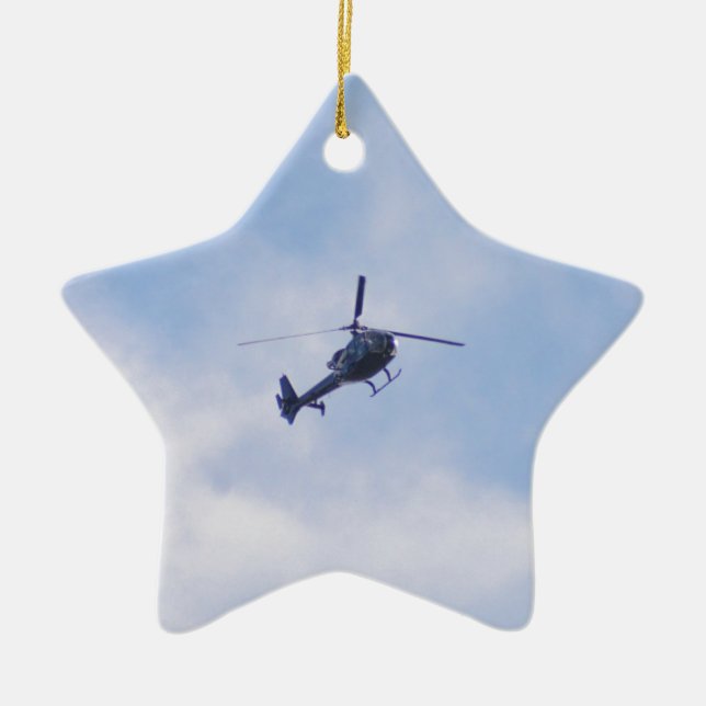 Gazellen-Hubschrauber Keramikornament (Vorne)
