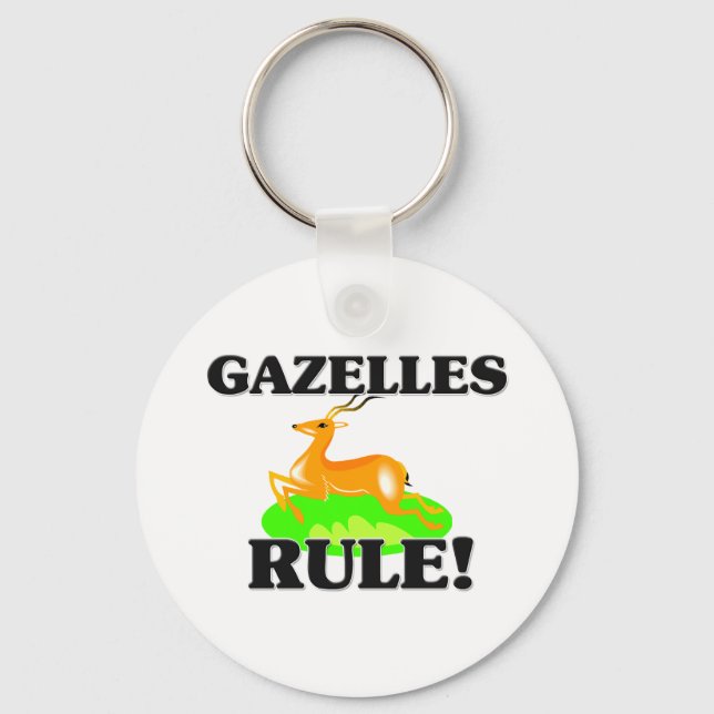 GAZELLES Regel! Schlüsselanhänger (Vorderseite)