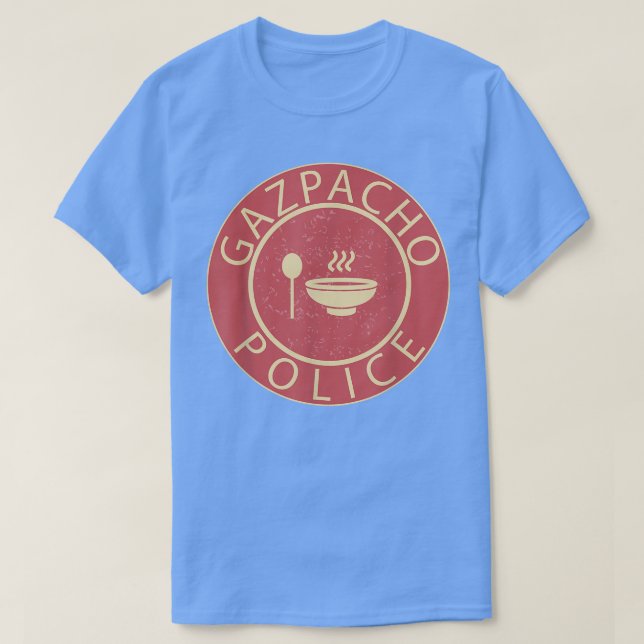 Gazpacho Police Funny Green Grape Gazpacho Meme Sa T-Shirt (Design vorne)
