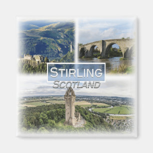 GB0153 Europe, Schottland, Stirling, Kühlschrank Magnet
