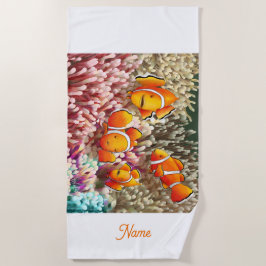 GB Beach Towel Clownfish Strandtuch