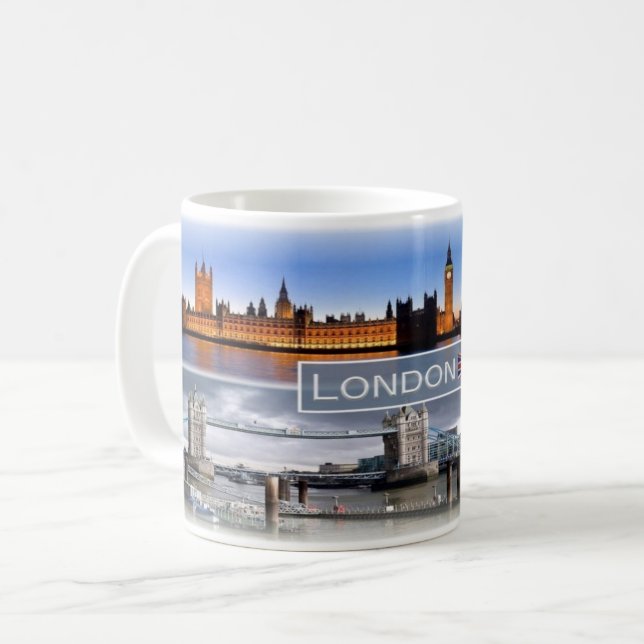 GB England - London - Kaffeetasse (Vorderseite Links)