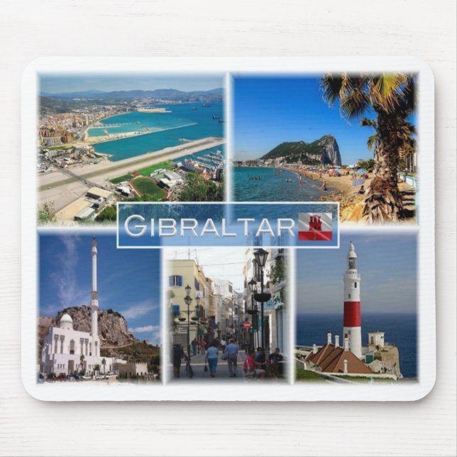 GB - Gibraltar Mousepad (Vorne)