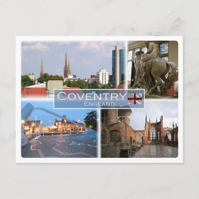 GB Großbritannien - England - Coventry - Postkarte (Vorderseite)