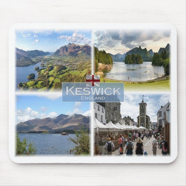 GB Großbritannien - England - Keswick - Mousepad (Vorne)