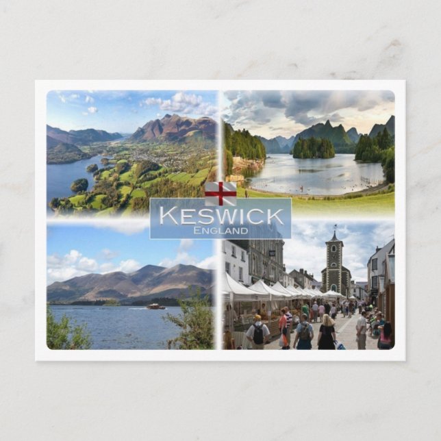 GB Großbritannien - England - Keswick - Postkarte (Vorderseite)