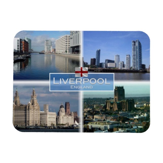 GB Großbritannien - England - Liverpool - Magnet (Horizontal)