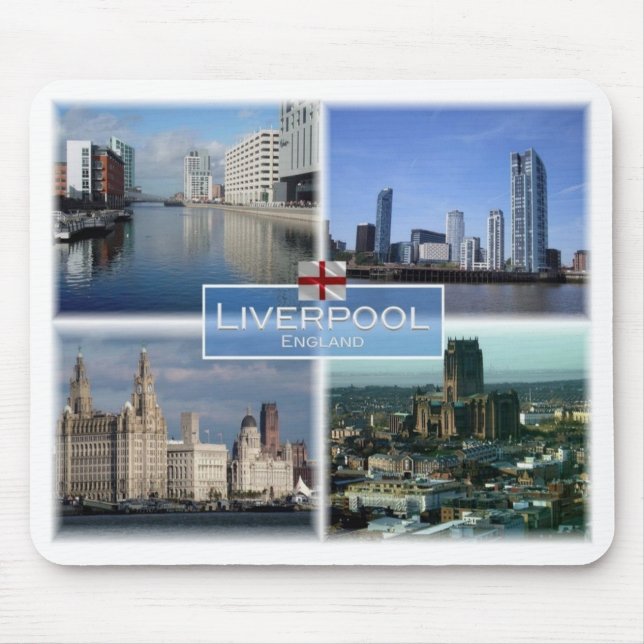 GB Großbritannien - England - Liverpool - Mousepad (Vorne)