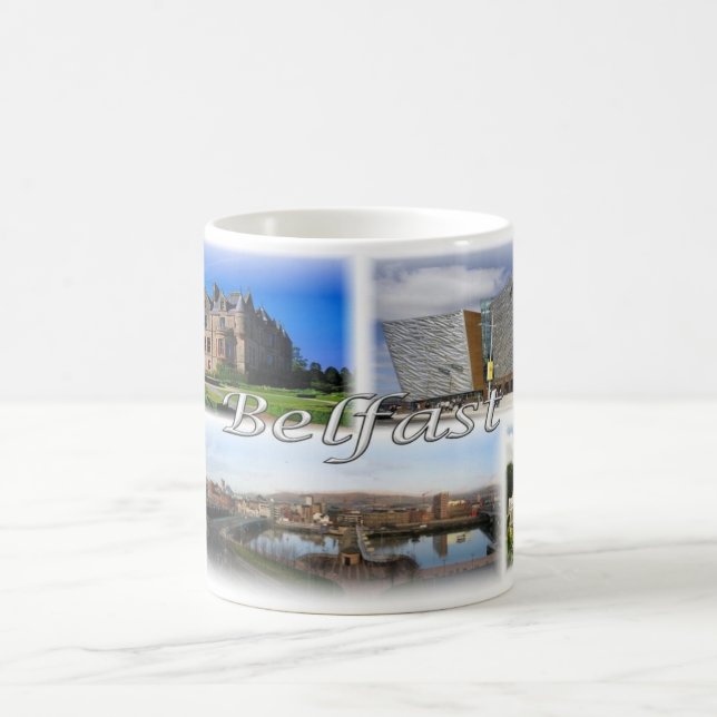 GB Nordirland - Belfast - Kaffeetasse (Mittel)