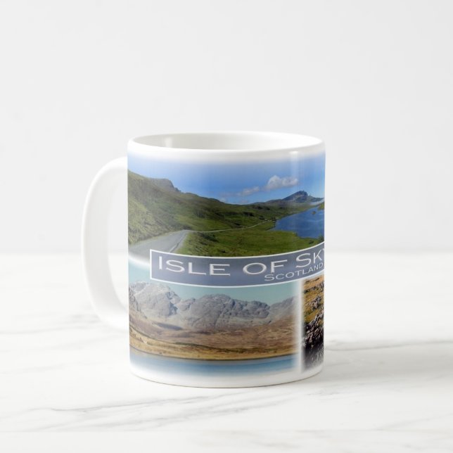 GB Schottland - Insel Skye Schottland - Kaffeetasse (Vorderseite Links)