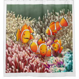 GB Shower Curtain Clownfish Duschvorhang